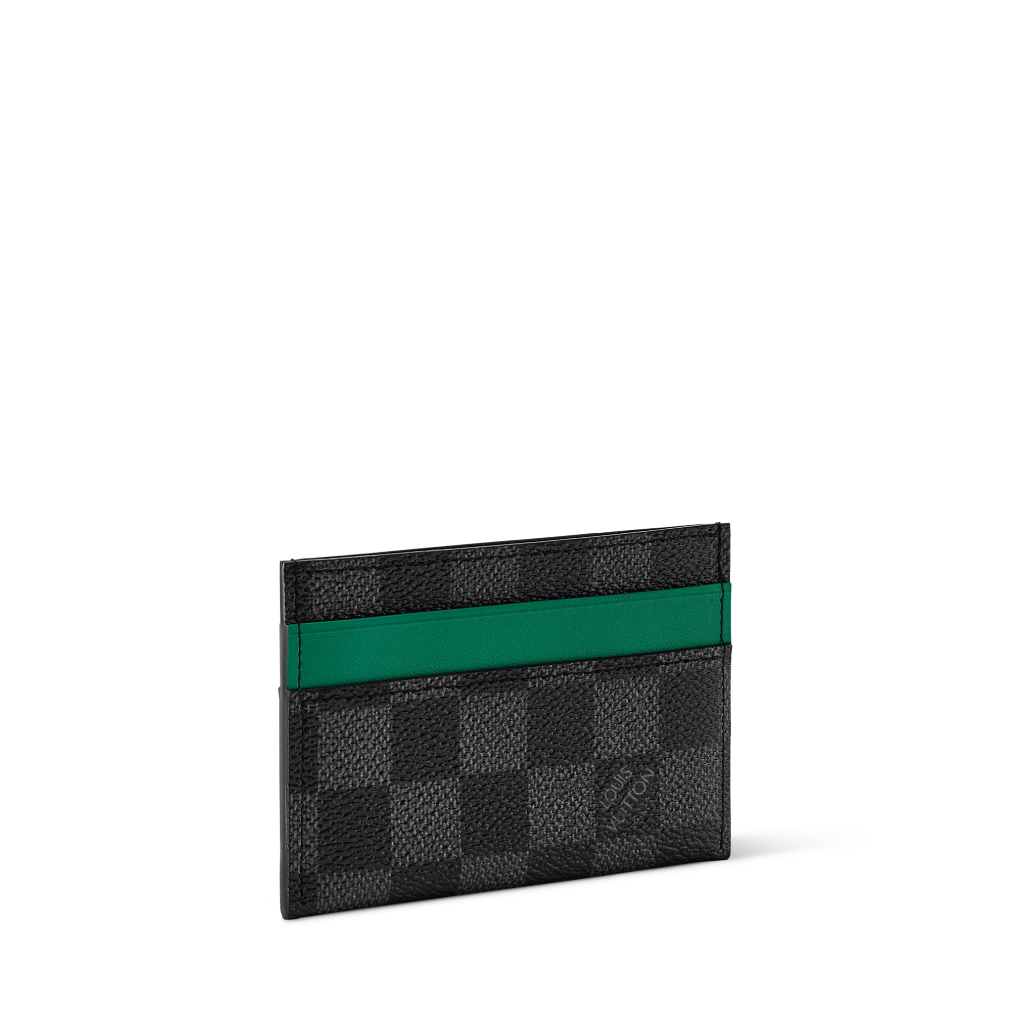 Double Card Holder Damier Graphite Canvas - gifts - Father's Day